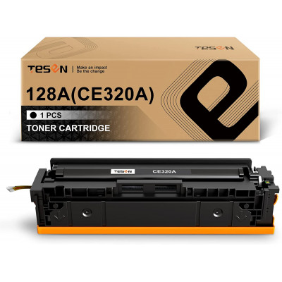 128A CE320A TESEN Remanufactured Toner Cartridge Replacement for HP 128A CE320A Canon 116 Toner Set